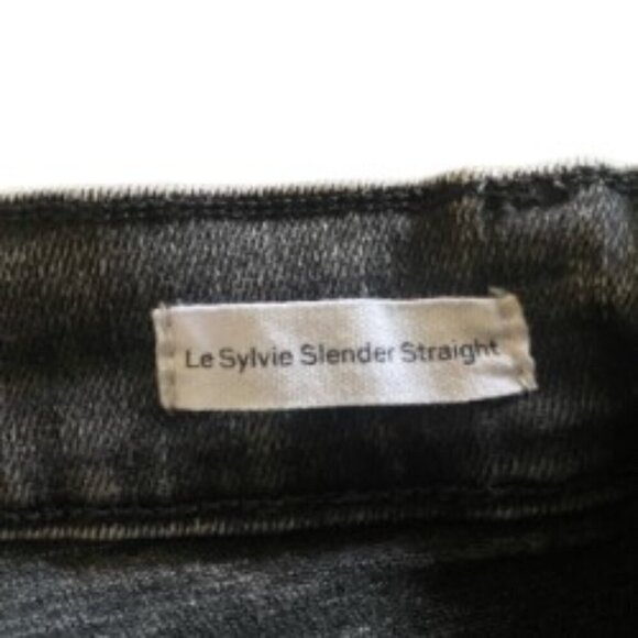 Frame Le Sylvie Slender Straight Leg Jeans 25 - Picture 4 of 4